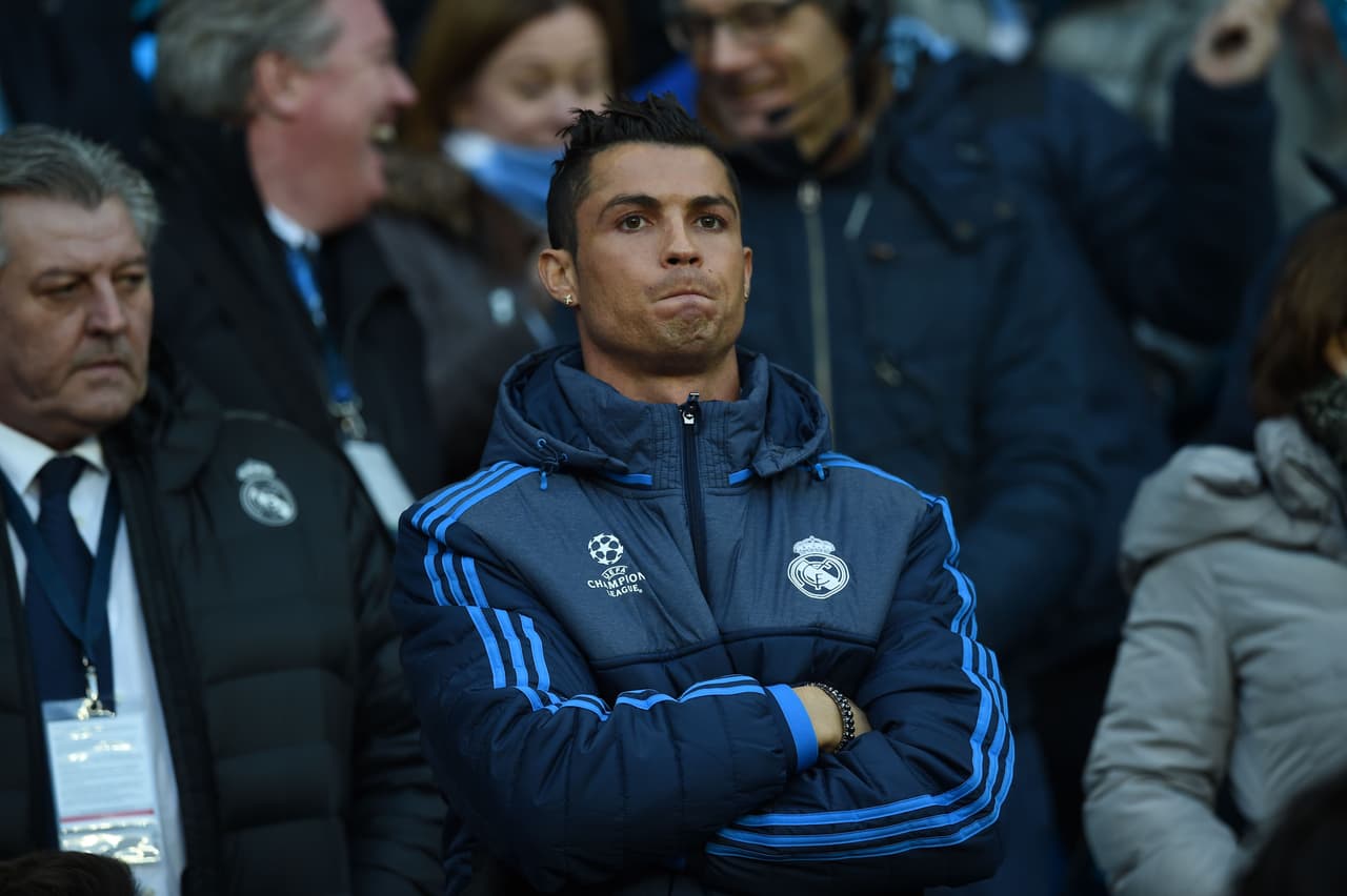Cristiano baja de último momento ante City