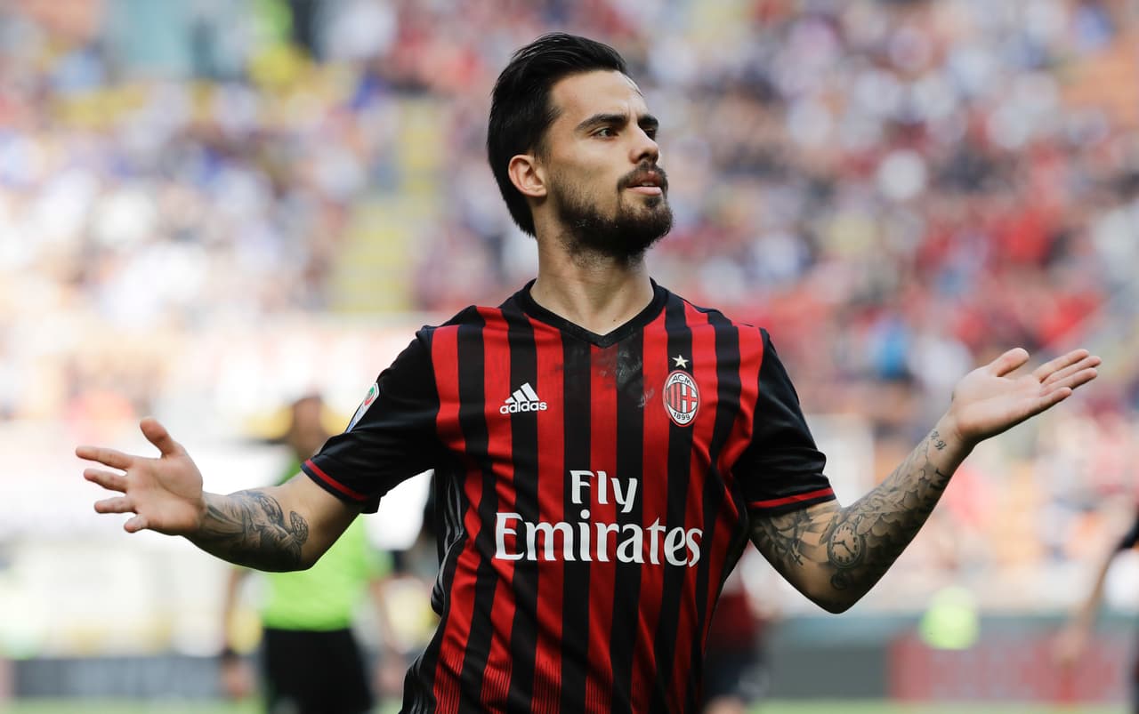 El español Suso saldría del Milan para jugar en la Premier League con el Tottenham.