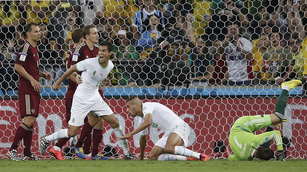 El punto sirvió a Argelia para calificar a octavos y los rusos volaron de vuelta a Moscú.