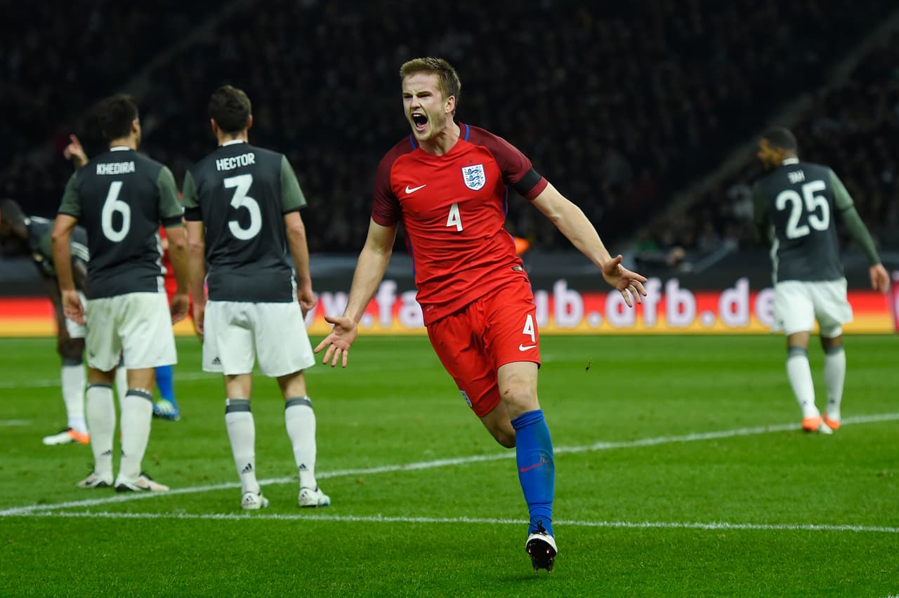 Eric Dier anotó el gol del triunfo de Inglaterra en Alemania