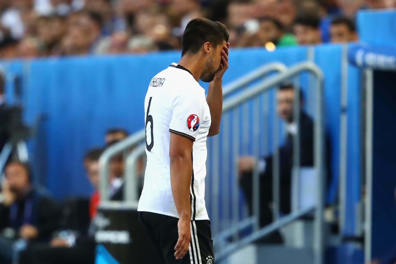 Khedira será baja para el resto de la Eurocopa