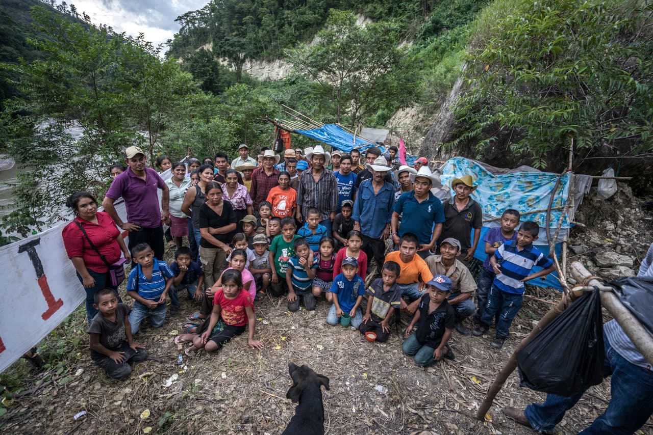 Indígenas organizados contra la hidroeléctrica Agua Zarca continúan la lucha que inició la asesinada Berta Cáceres.