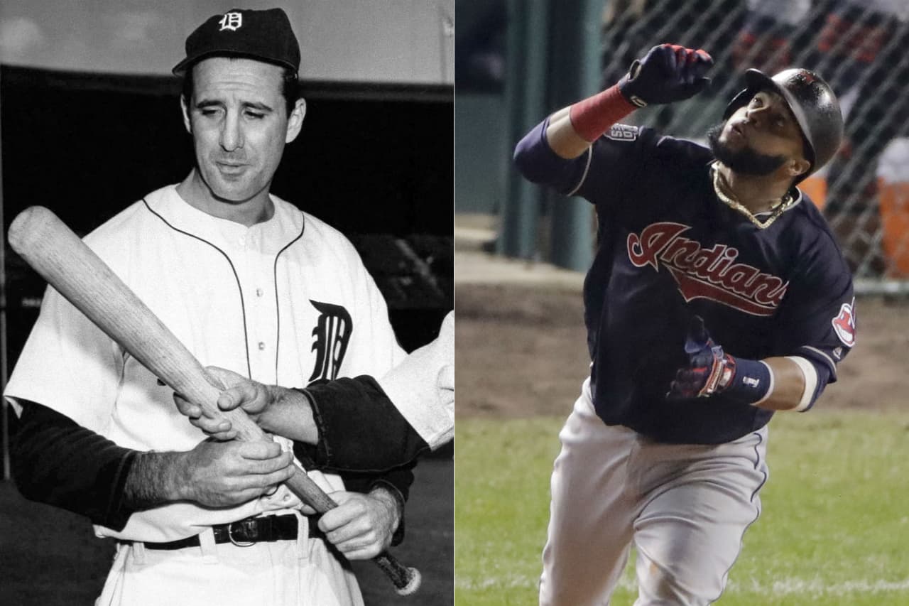 Hank Greenberg y Carlos Santana se volaron la barda, literalmente.