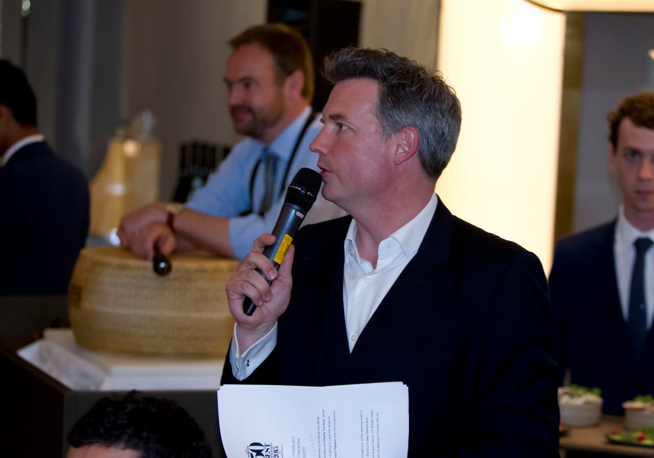 William Drew, editor grupal de The World's 50 Best Restaurants y la revista Restaurant.