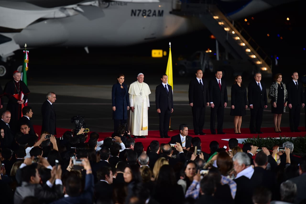 El Sumo Pontífice concluye su visita a México la noche del miércoles 17 de enero y regresa al Vaticano.