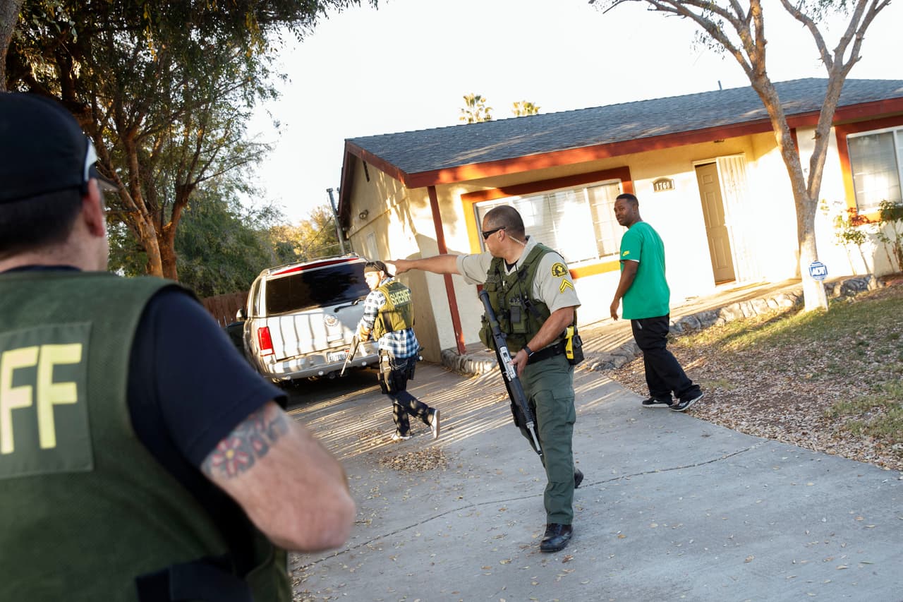 Se hizo un registro de las zonas y casas de San Bernardino