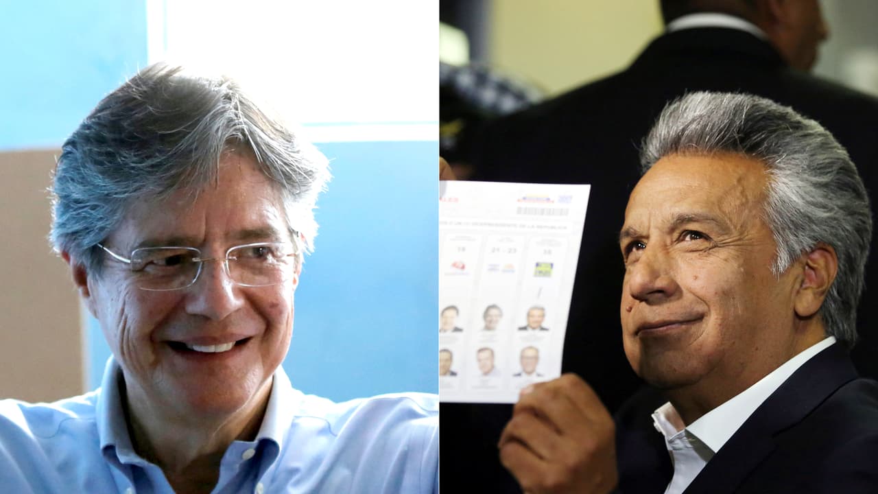 Los ecuatorianos deberán elegir entre el exbanquero Lasso y el oficialista Moreno el próximo 2 de abril.