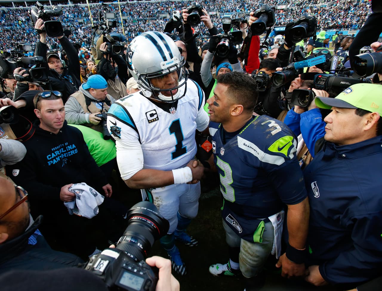 Semana 13.- Domingo 4 de diciembre (8:30 pm ET) Carolina Panthers en Seattle Seahawks.- El año pasado, los Panthers derrotaron en dos ocasiones a los Seahawks, incluyendo el juego de los Playoffs Divisionales, será el séptimo juego entre Cam Newton y Russell Wilson, el segundo tiene la ventaja en la serie particular 4-2.