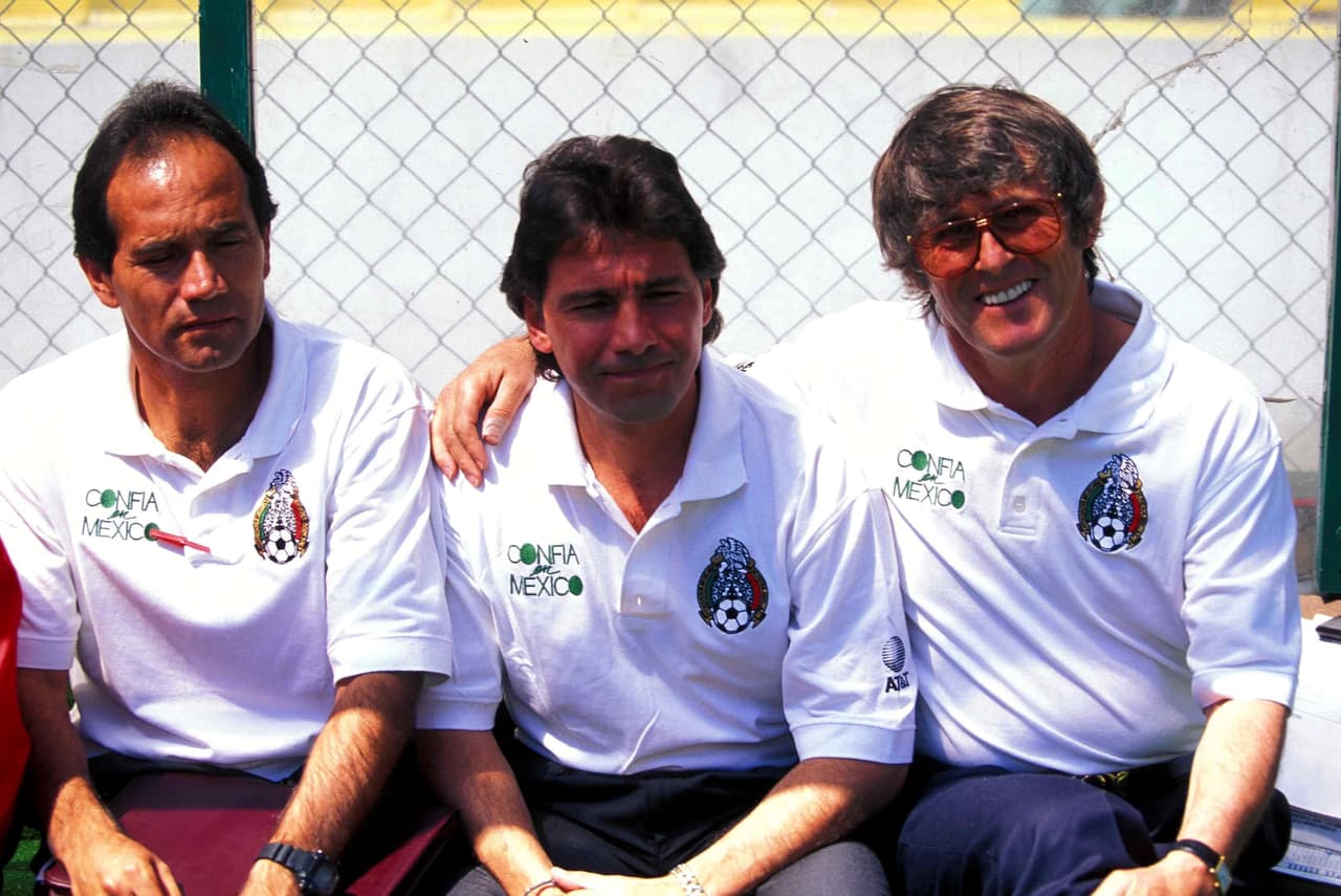 El serbio Velibor Milutinovic arribó a México tras dirigir al anfitrión en Estados Unidos 1994 para su segunda era al mando del Tri (la anterior había sido en México 1986).