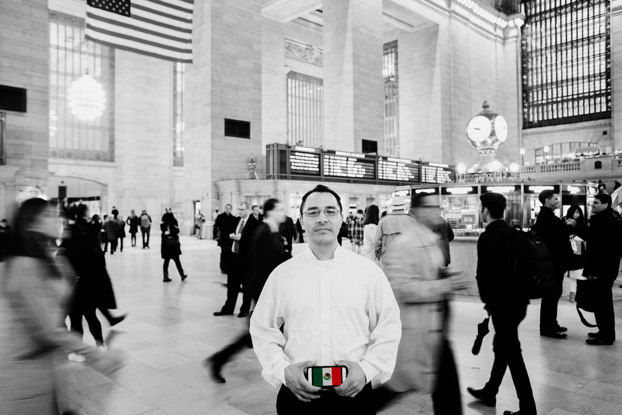 O.C.G. en la Estación Central de la ciudad de #NuevaYork el 27 de febrero de 2016.