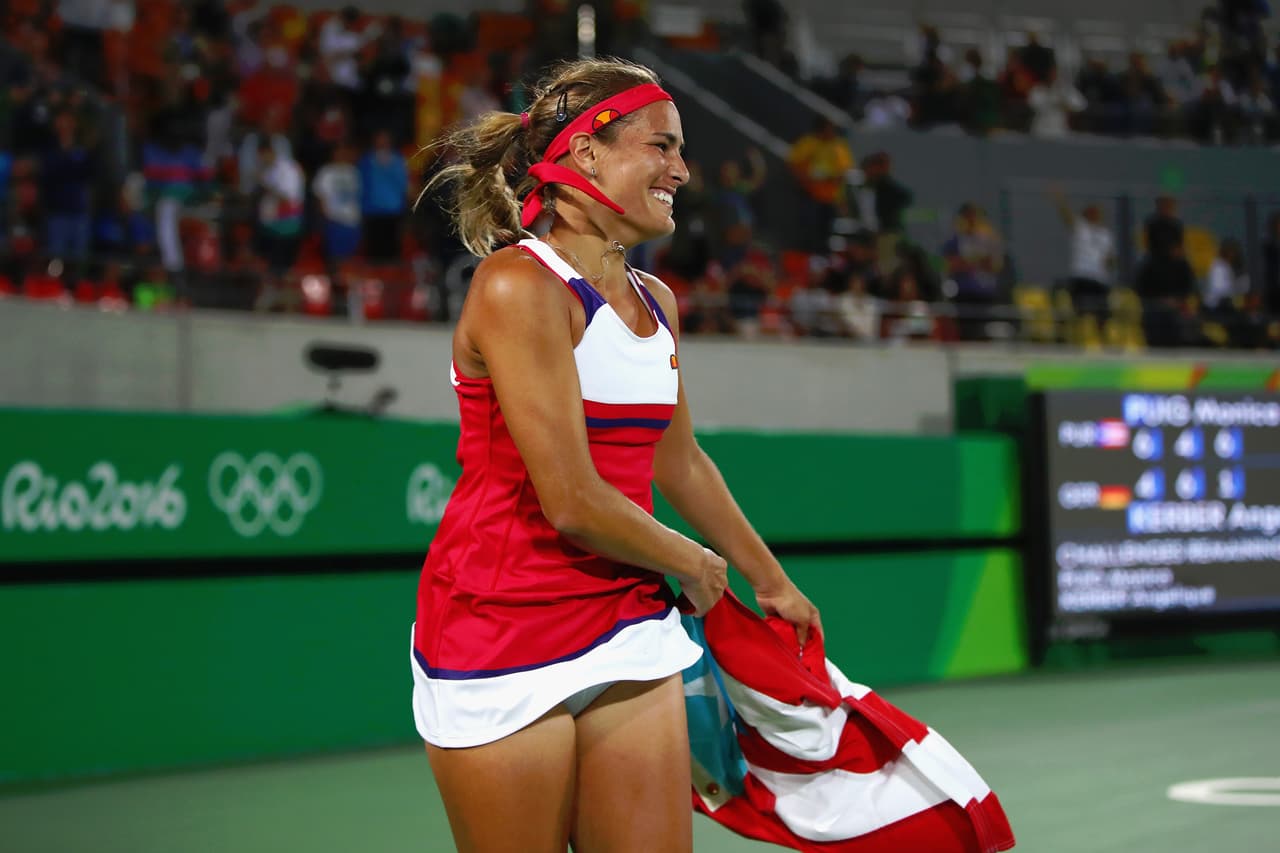 La puertorriqueña Monica Puig se catapultó como la gran joya del tenis femenino en Latinoamérica. Su emoción al ganar la medalla de oro en los Juegos Olímpicos y su belleza le dieron la vuelta al mundo, en el que sin duda es su mejor año como deportista.