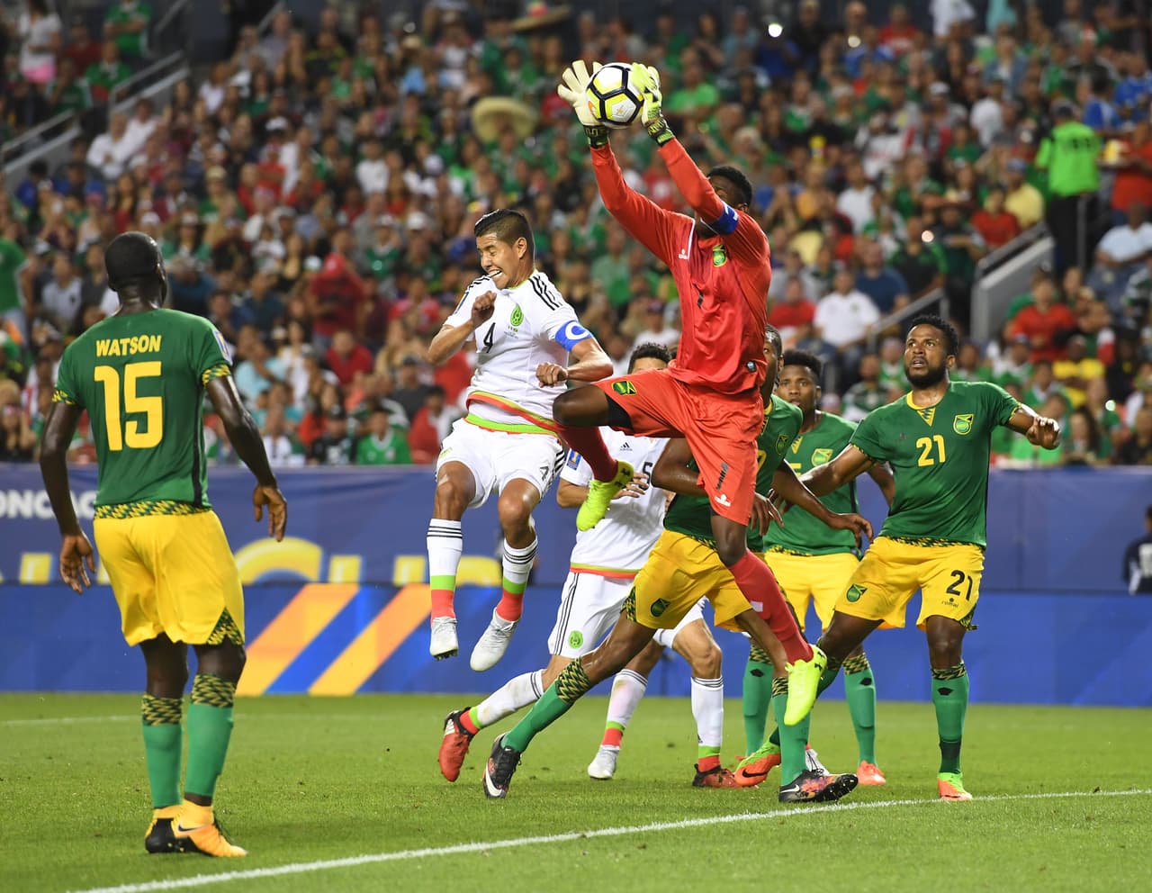 13 de julio: México igualó sin goles con Jamaica en la fase de grupos de la Copa de Oro.
