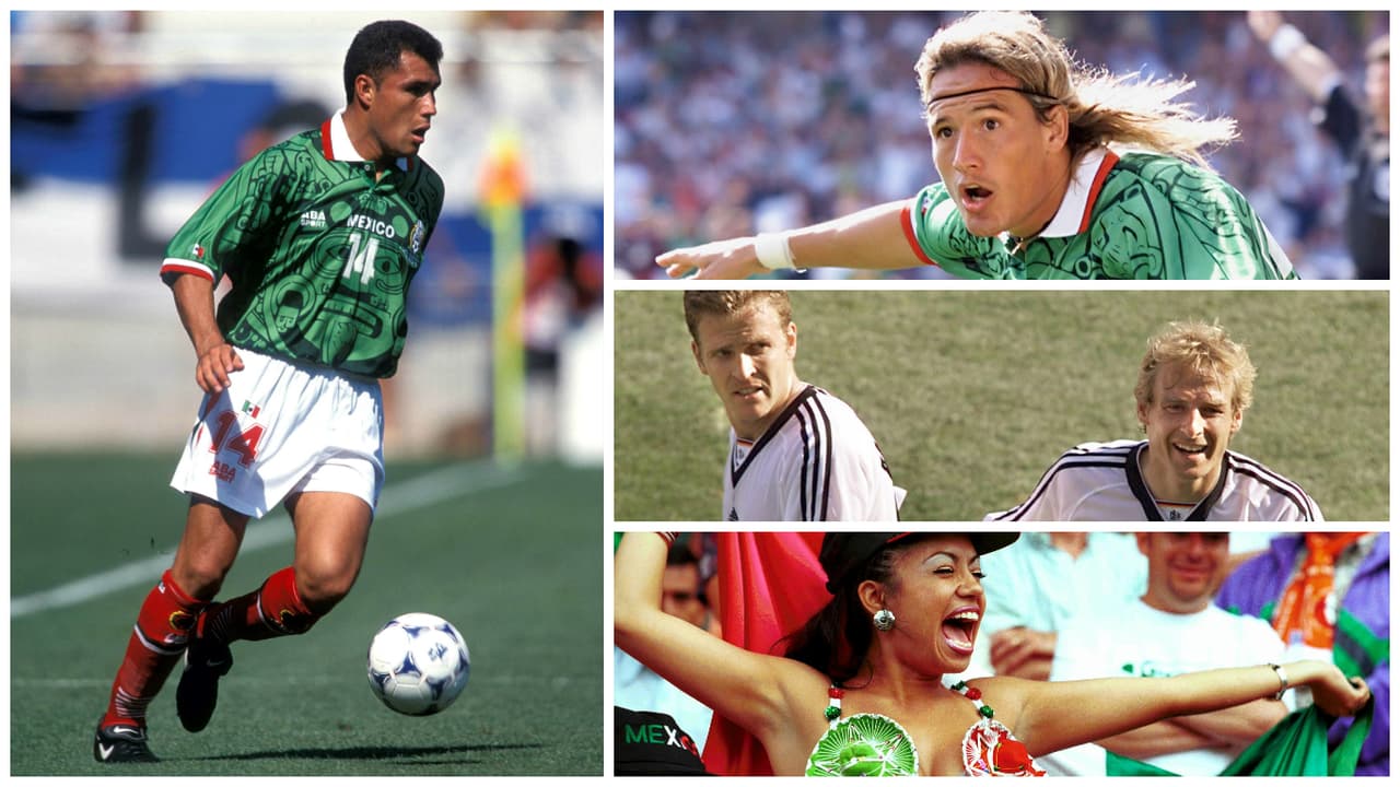 México y Alemania se citaron en el Estadio La Mosson de Montpellier en la fase de octavos de final de Francia '98.