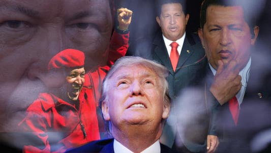 Trump y Chávez
