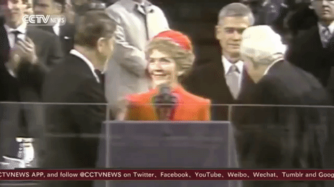 Nancy Reagan hizo del rojo el color que la identificó como Primera Dama.