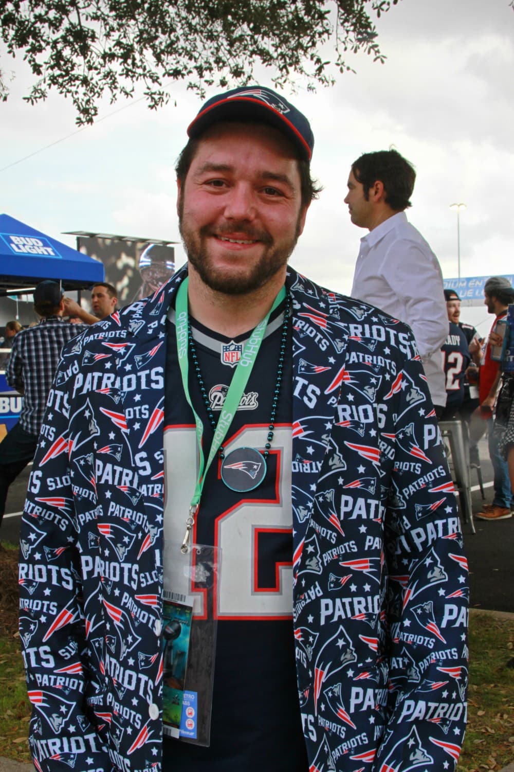 El NRG Stadium abrió sus puertas para recibir a los aficionados en el último partido de la temporada, entre New England y Atlanta, con gente que viajó hasta Houston para ver a su equipo ser campeón.