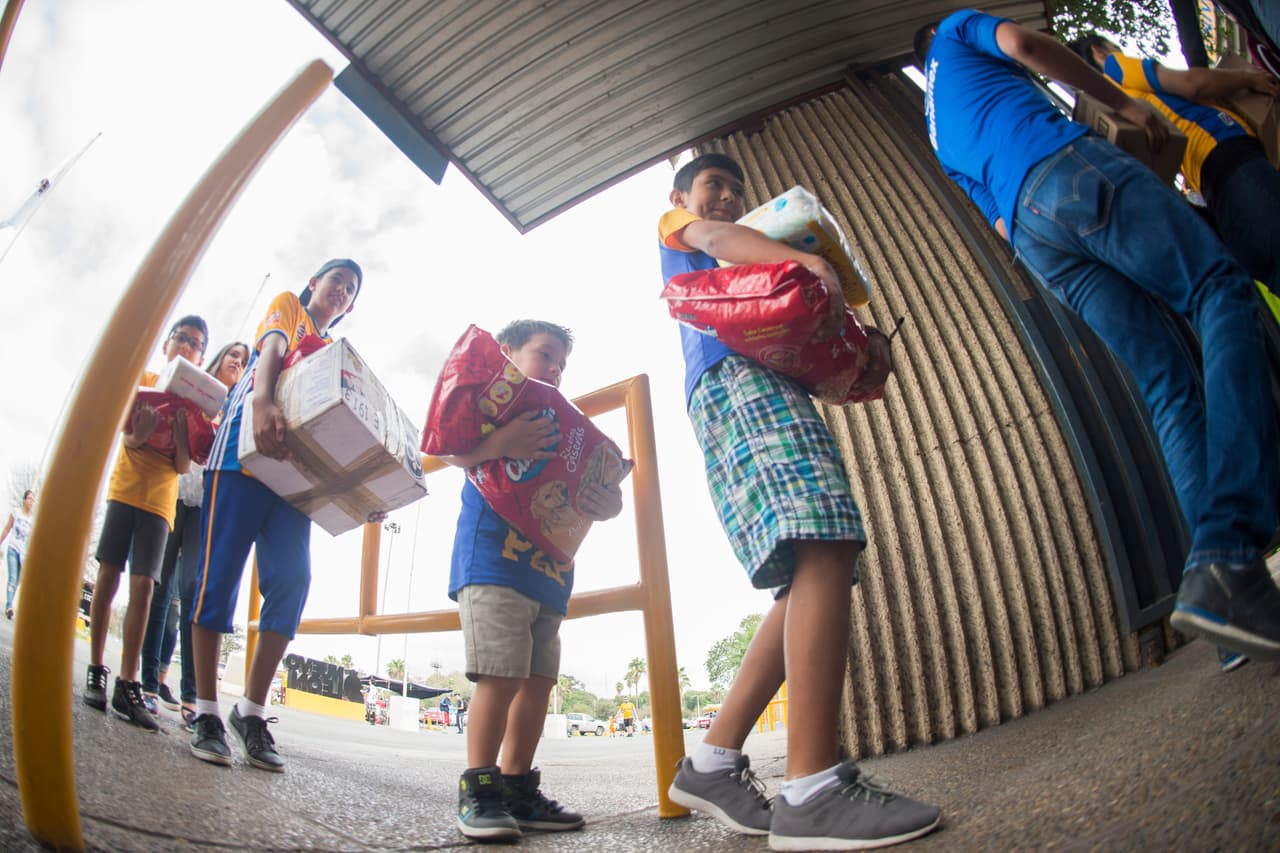 Lo recolectado se llevará al centro del país para los afectados que lo necesiten.