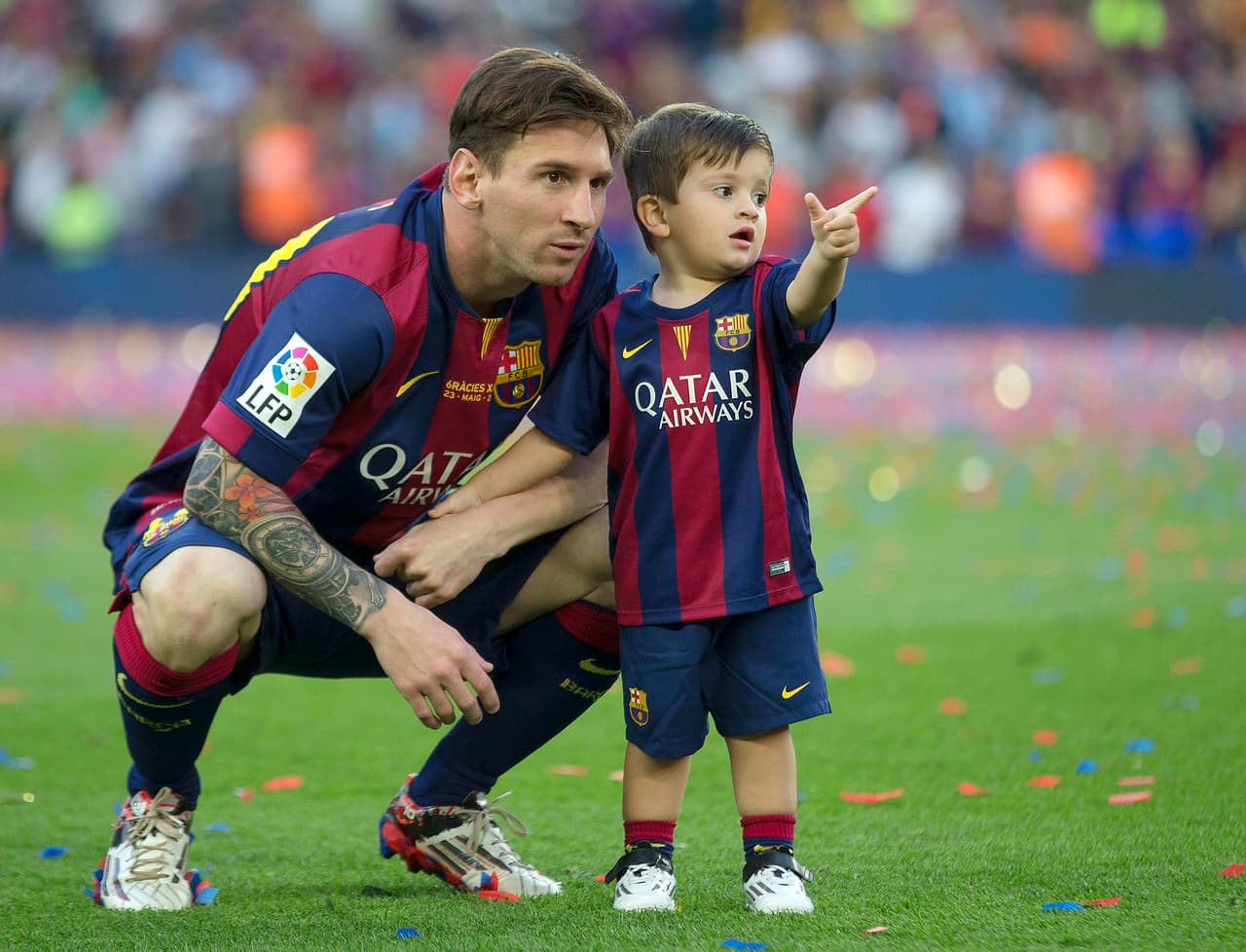 En unos meses, Messi se convertirá en papi por segunda vez.