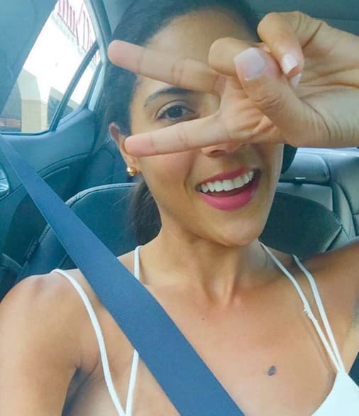 Francisca Lachapel nos desea ¡Feliz sábado!. (Febrero 6, 2015)