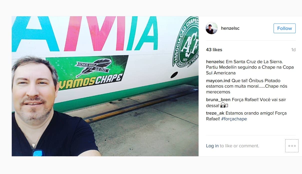 "VamosChape", se alcanza a leer sobre la cubierta de la aeronave.