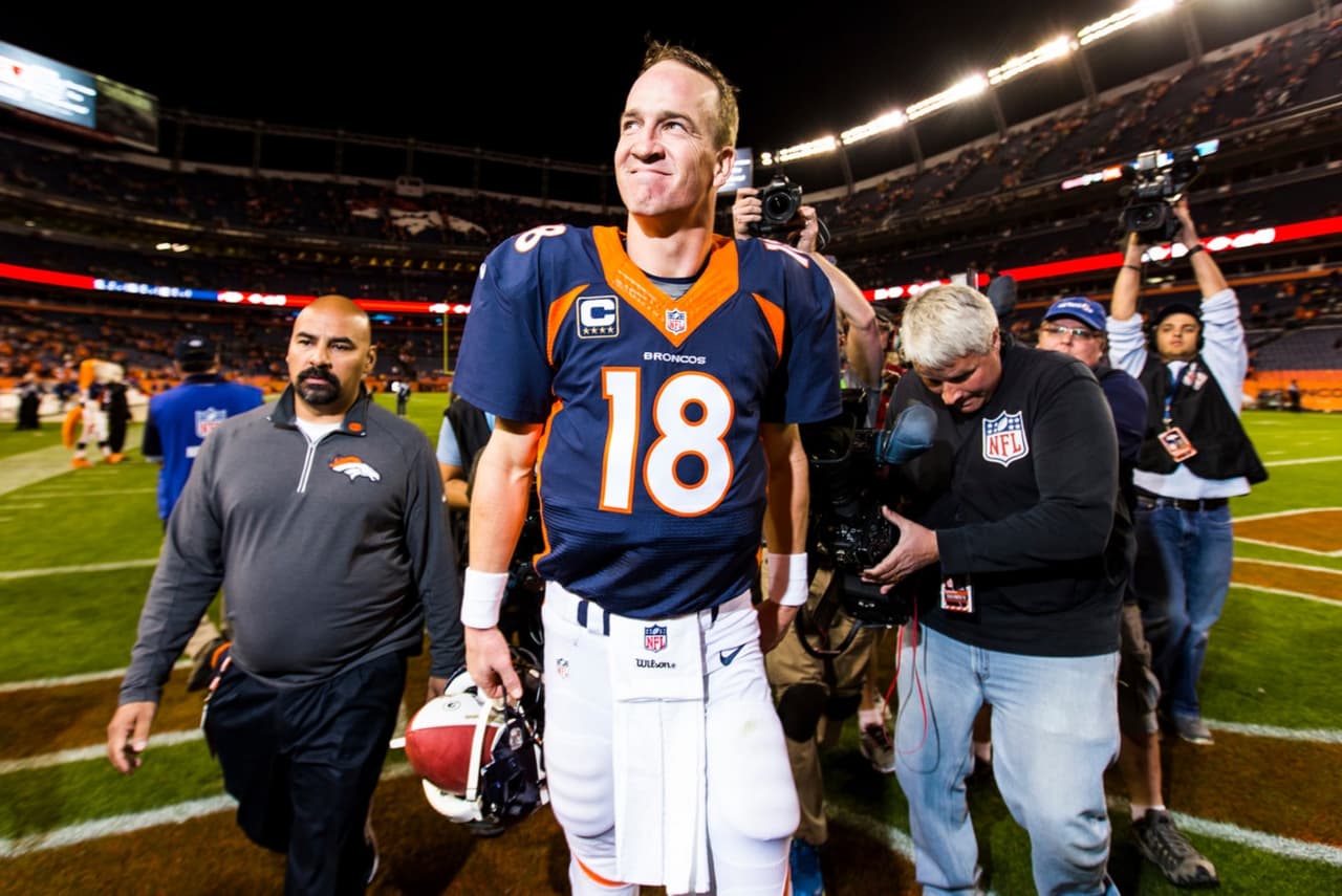 Finalizando la temporada regular ganando a los Green Bay Packers el primero de noviembre en Denver.