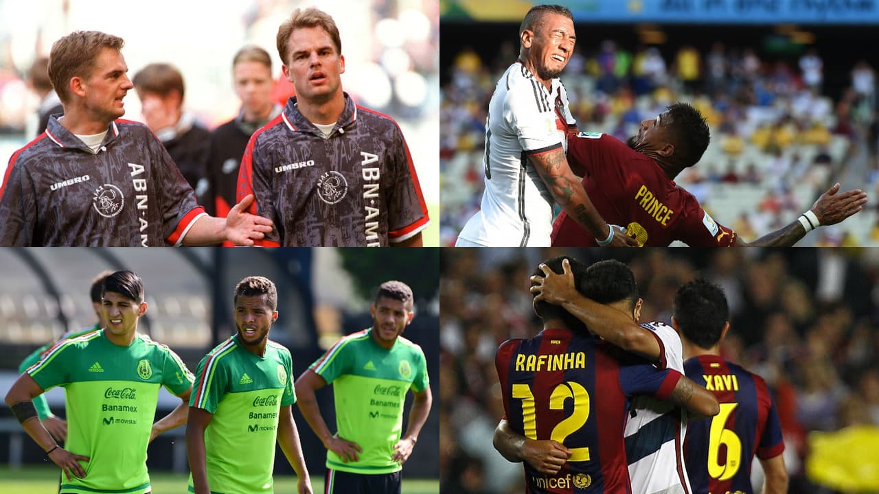Como compañeros y como rivales, estos hermanos futbolistas han sido figuras reconocidas en el balompié tanto a nivel de clubes como de selecciones.