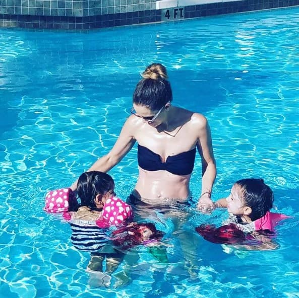 ¡Qué bellleza! Para Jacqueline Bracamontes no hay nada mejor en el mundo que ser mamá.