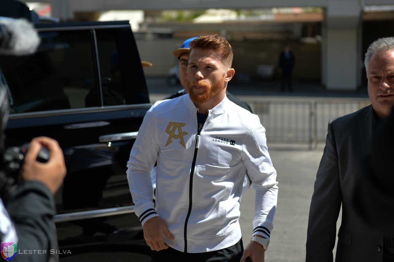 Sin miedo, como siempre, se vio Saúl Álvarez.