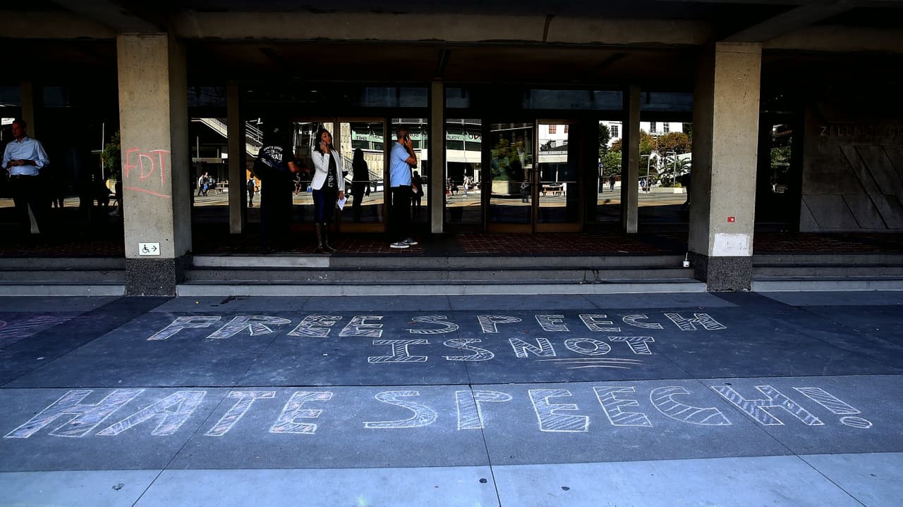 "La libre expresión no es expresión de odio".