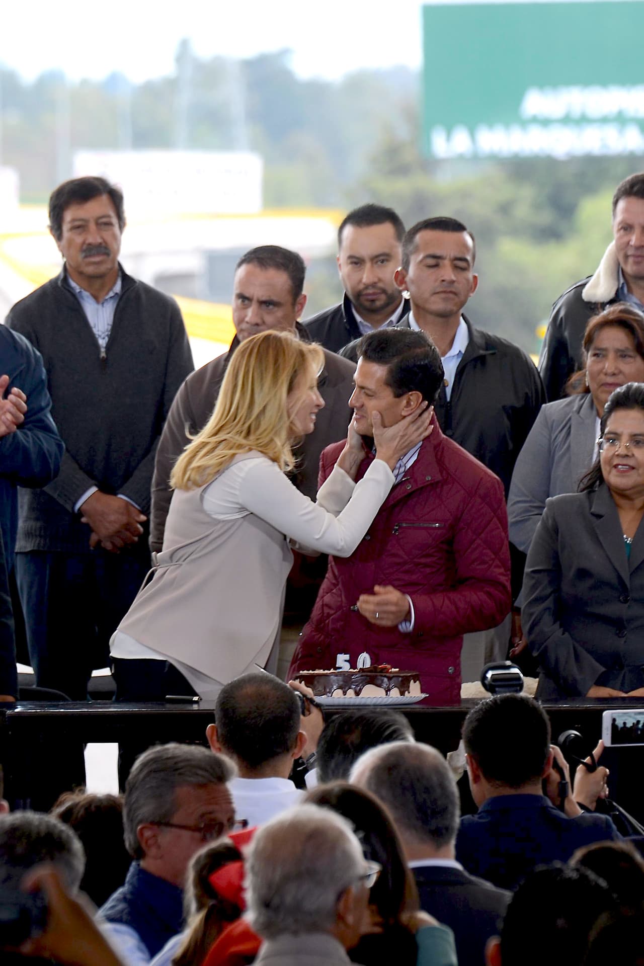 Para finalizar el festejo con broche de oro...