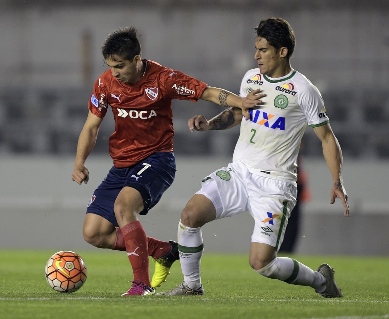El joven de 21 años, Guilherme Gimenez, jugaba como defensor y llegó al Chapecoense luego de jugar con el Goiás y Botafogo.