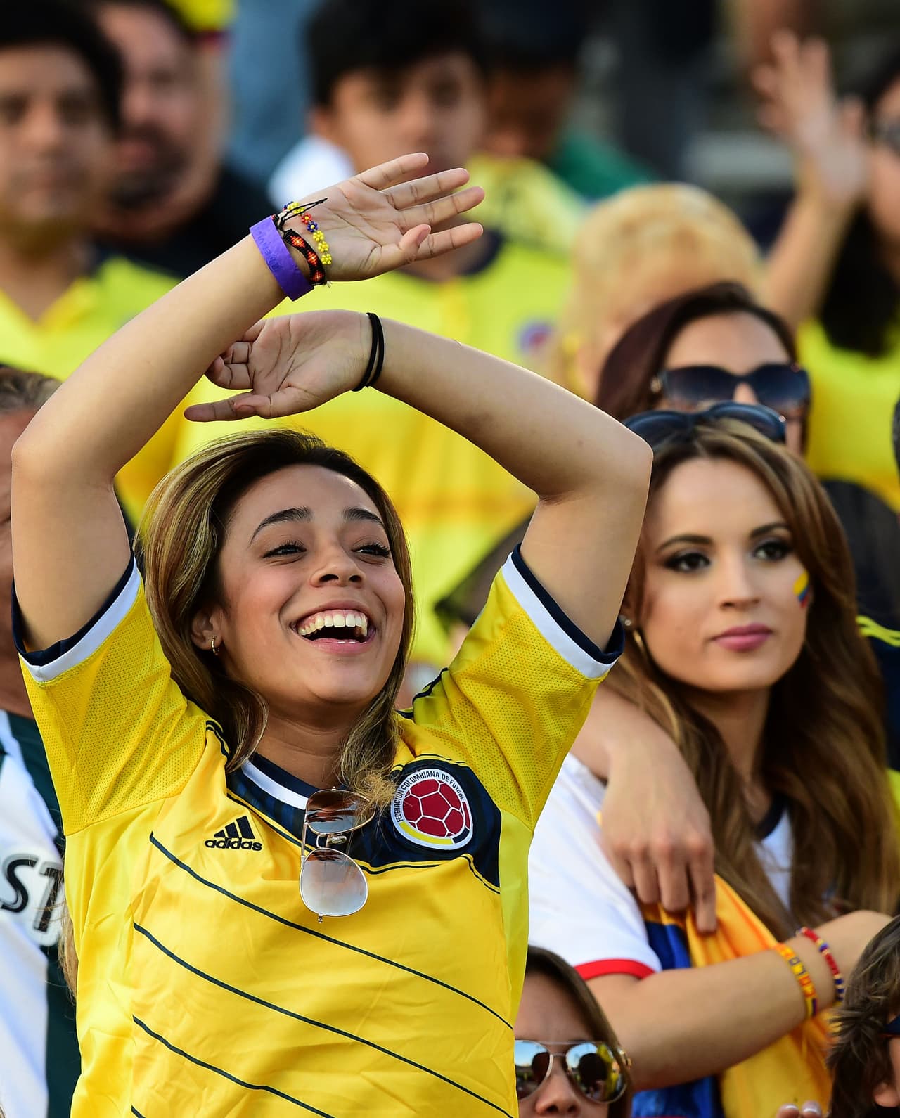 La Copa América Centenario no sólo fue un espectáculo dentro de las canchas sino en las gradas. Disfruta de las bellezas que apoyaron a sus ídolos.