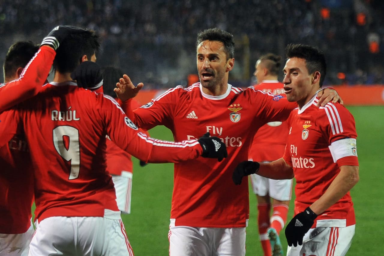 Nicolás Gaitán marcó el primer gol del Benfica