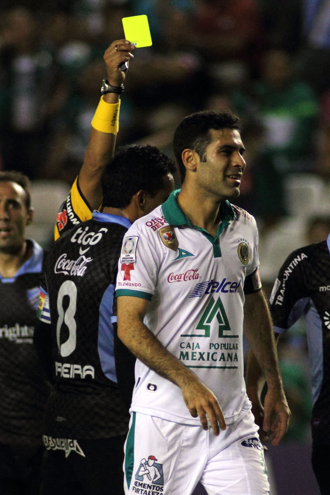 El León jugó la Libertadores del 2014. Desafortunadamente cayeron eliminados ante el Bolívar de La Paz en un choque donde Márquez volvió a las andadas.