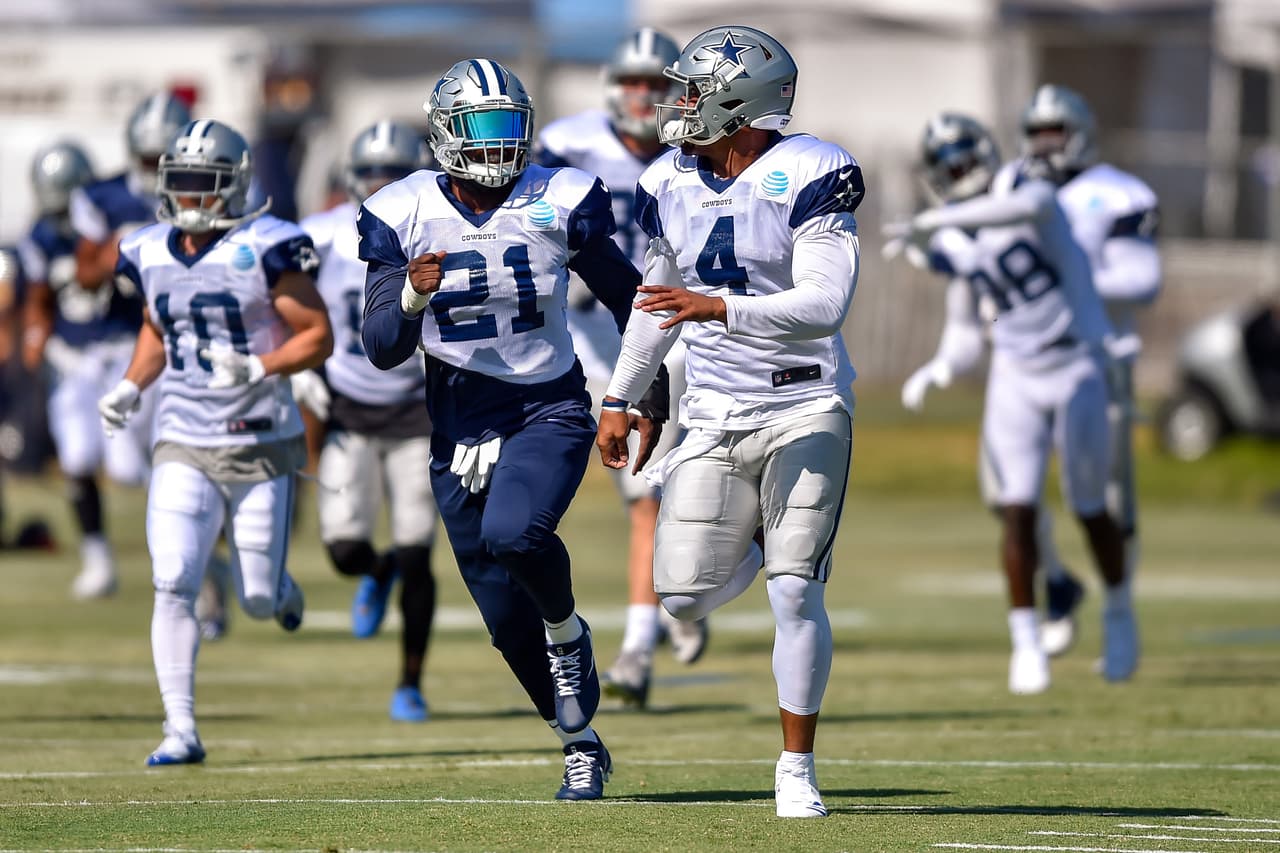 Jason Garrett: "Ezekiel Elliott entrenará hasta que le digan lo contrario"