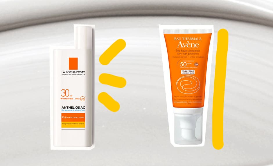 La fórmula de estos protectores solares regula el sebo.