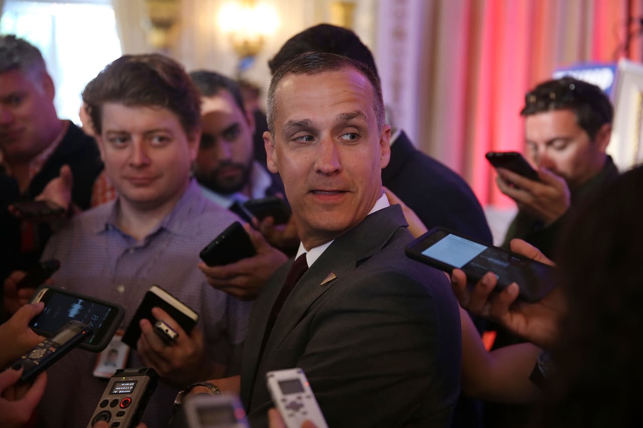 Corey Lewandowski, manager de la campaña de Trump