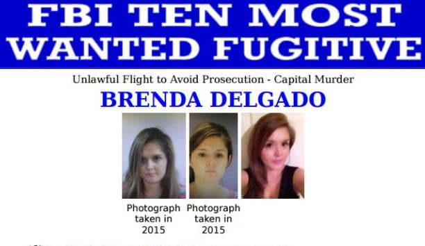 Brenda Delgado, entre las más buscadas del FBI