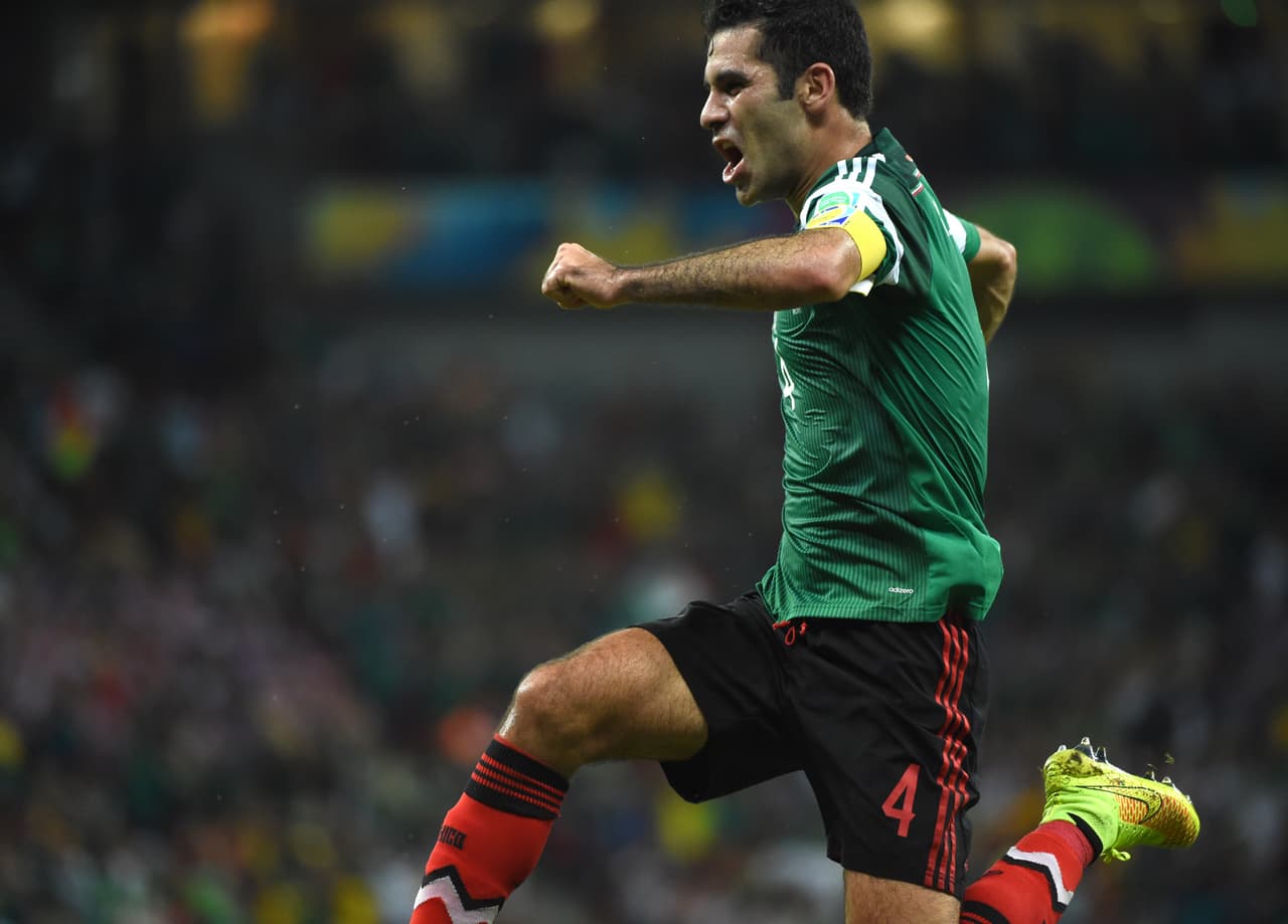 Márquez anotó por tercera ocasión consecutiva en un Mundial (único mexicano en lograrlo hasta el momento). El defensa hizo el primero del 3-1 contra Croacia que resultaría vital para la clasificación a octavos de final en Brasil 2014.