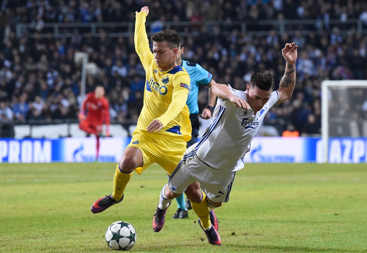 Porto sacó un punto en su visita a Copenhague