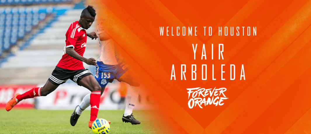 El volante ofensivo Yair Arboleda se suma al ataque del 'Orange Crush'.