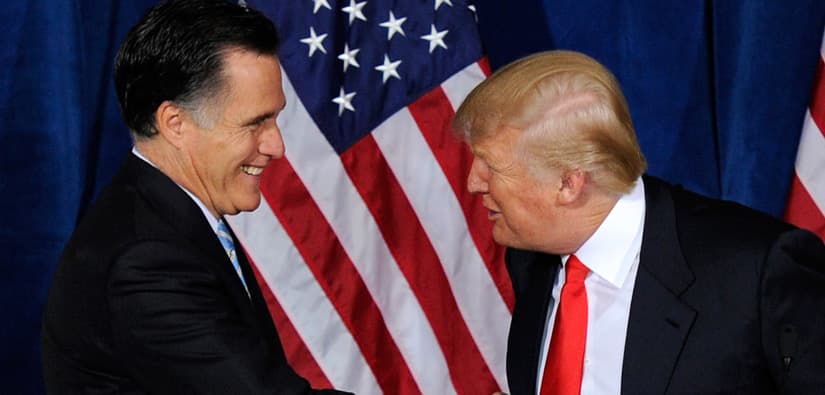 Romney: Trump llevará a una "prolongada recesión"