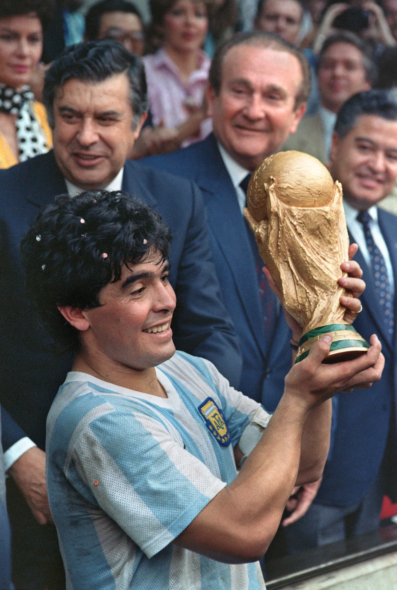 En el 3-2 ante Alemania, en el Estadio Azteca, no hubo goles de Maradona, quien se visitió de 'asistidor' de Burruchaga para la anotación definitiva que decretaba a Argentina como el mejor equipo del mundo.