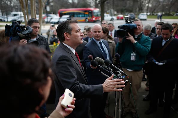 Senador republicano Ted Cruz