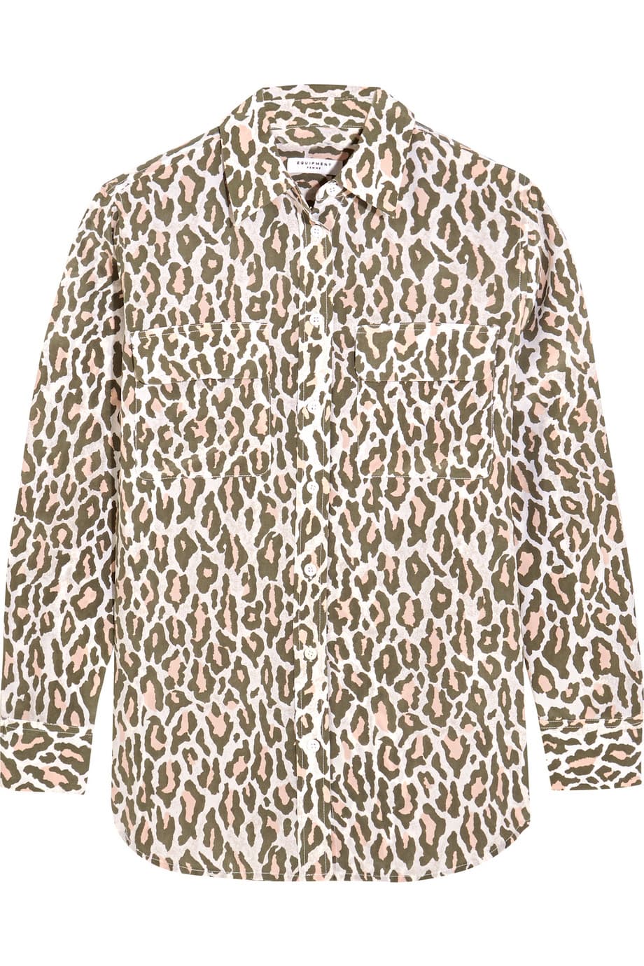 9. Atrévete a tener algo de estamapado animal en tu armario, leopardo o zebra son los más comunes en estos días como esta de corte masculino de Equimpent. El estampado le dará un toque divertido a tu atuendo; si la llevas con jeans asegúrate que vaya por dentro.
<br>