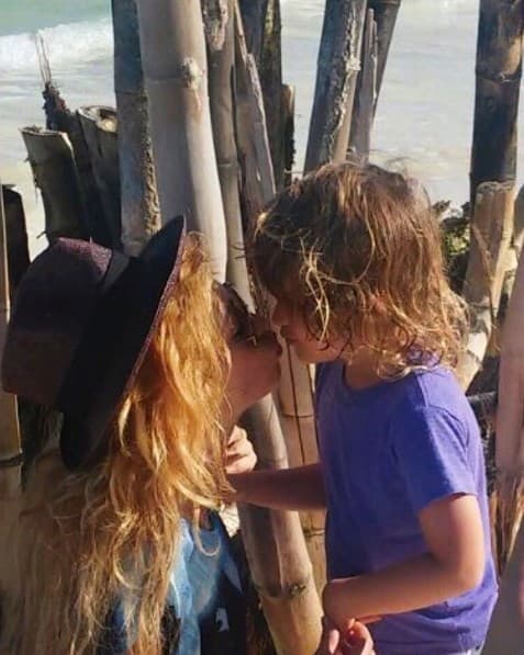 Andrea Nicolás le robó el corazón a su mamita, Paulina Rubio desde el primer momento.