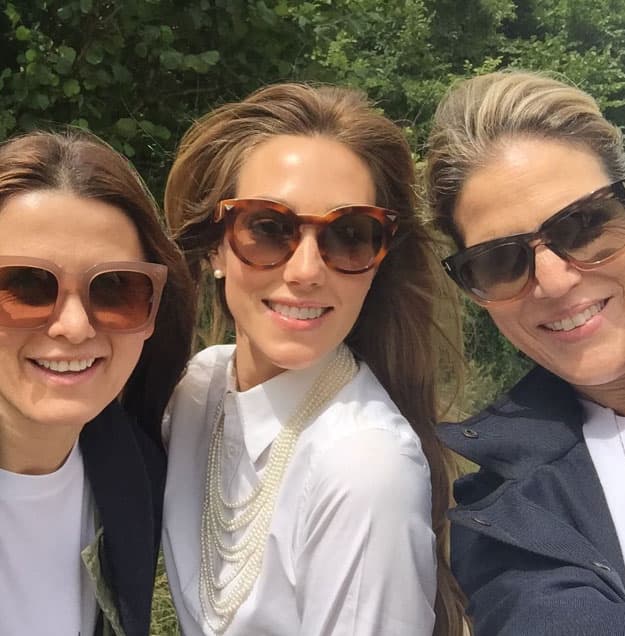 La novia y sus amigas.