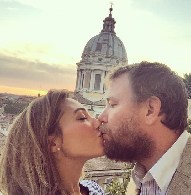 Guy y Jacquie de vacaciones.