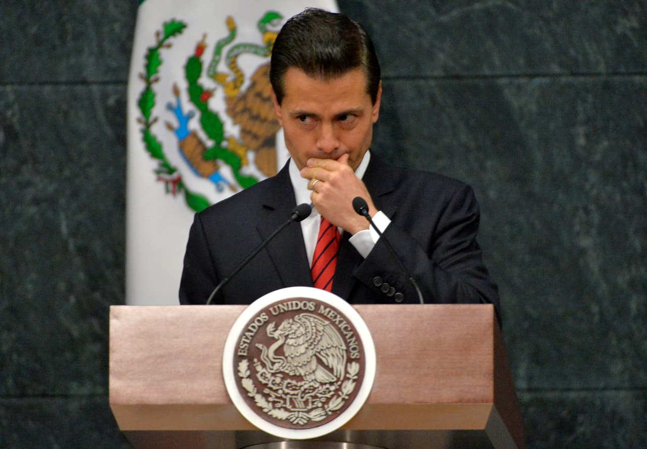 El presidente de México Enrique Peña Nieto es uno de los mandatarios que ha llamado a Trump tras su victoria el 8 de noviembre.
