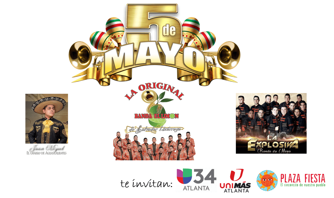 ¡Quédate en casa y celebra con Univision 34 Atlanta este Cinco de Mayo!